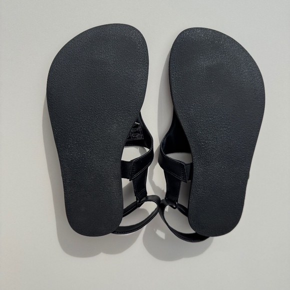 Feelgrounds Seaside Luxe Sandals- Women’s Size 8, Vegan, Black Barefoot sandals - Picture 3 of 16